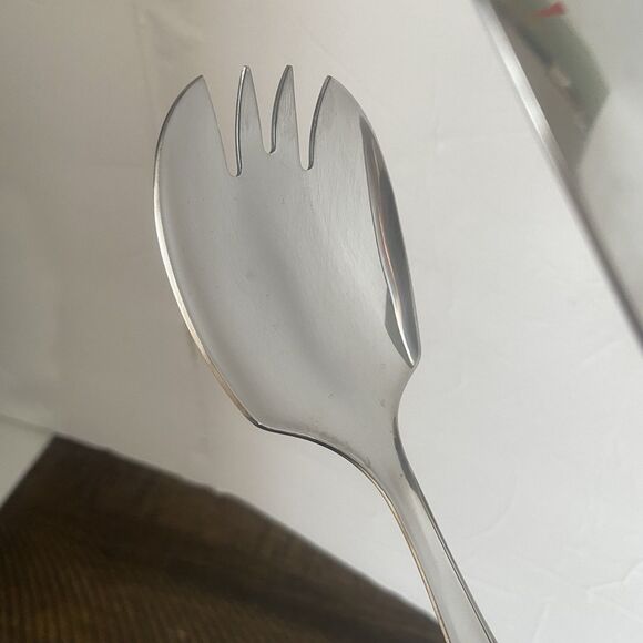 Yamazaki Hospitality Basic Salad Server Tongs Stainless Steel Spoon/Fork - Picture 7 of 7